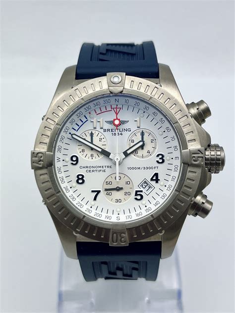 breitling avenger titanium m1 chronograph|breitling chrono avenger price.